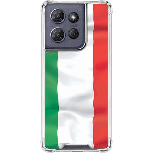 Italy Flag Moto G 5G (2025) Clear Case