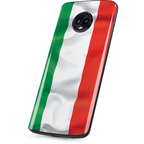 Italy Flag Moto G6 Skin