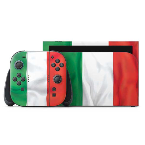 Italy Flag Nintendo Skins