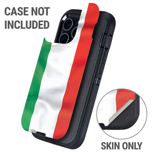 Italy Flag Otterbox Defender iPhone Skin