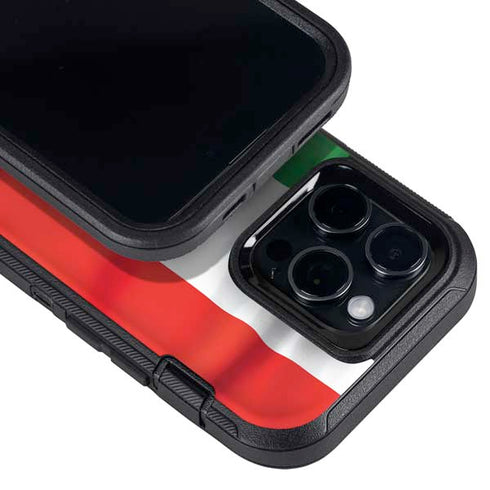 Italy Flag Otterbox Defender iPhone Skin