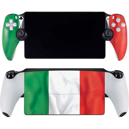 Italy Flag PlayStation Portal Remote Player Skin