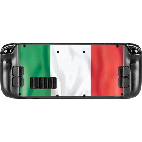 Italy Flag Steam Deck Handheld Gaming Computer OLED Skin