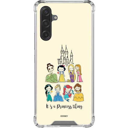 Disney Princess Its A Princess Thing Art Galaxy A17 Clear Case