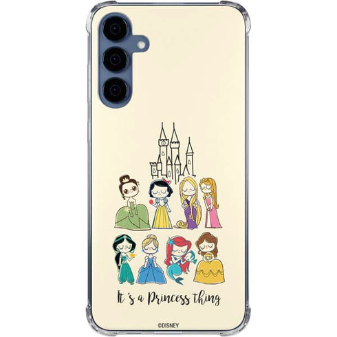 Disney Princess Its A Princess Thing Art Galaxy A55 5G Clear Case