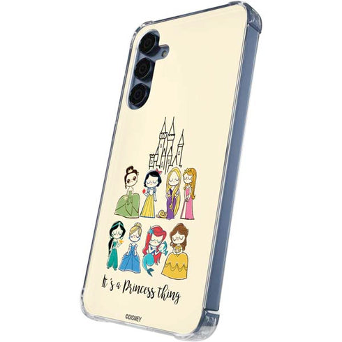 Disney Princess Its A Princess Thing Art Galaxy A55 5G Clear Case