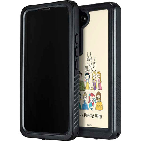 Disney Princess Its A Princess Thing Art Galaxy S24 Waterproof Case