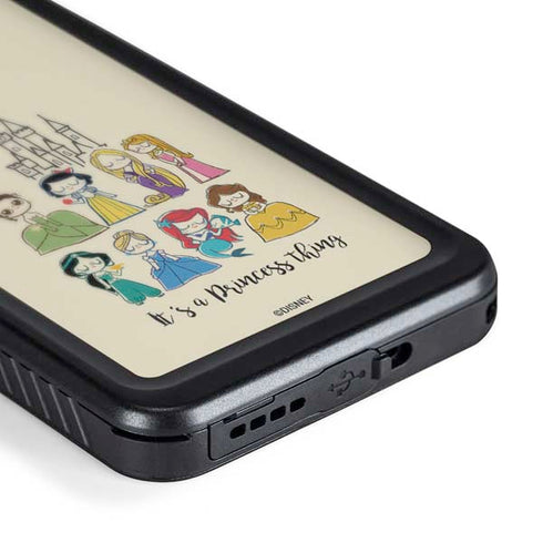 Disney Princess Its A Princess Thing Art Galaxy S24 Waterproof Case