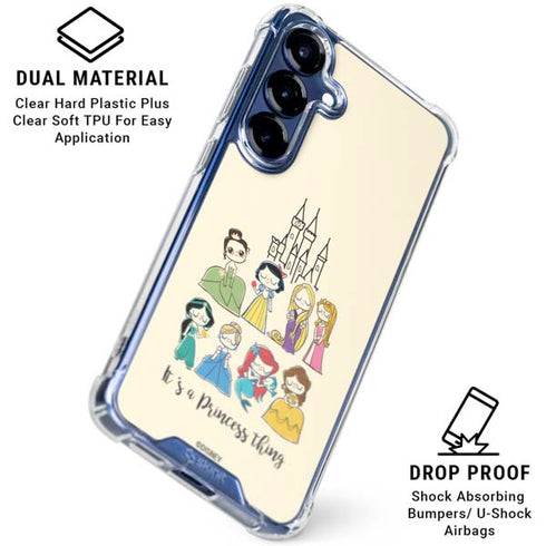 Disney Princess Its A Princess Thing Art Galaxy S25 Plus Clear Case