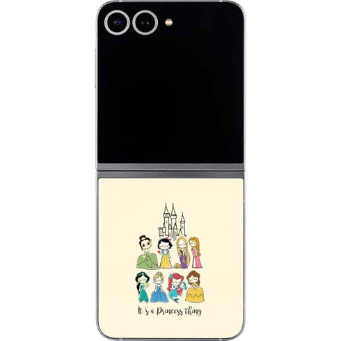 Disney Princess Its A Princess Thing Art Galaxy Z Flip6 Skin