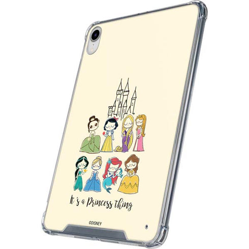 Disney Princess Its A Princess Thing Art iPad 11th Gen (2025) Clear Case