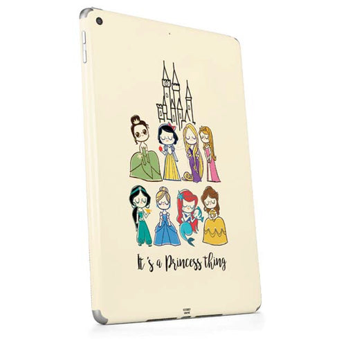 Disney Princess Its A Princess Thing Art Apple iPad Skin