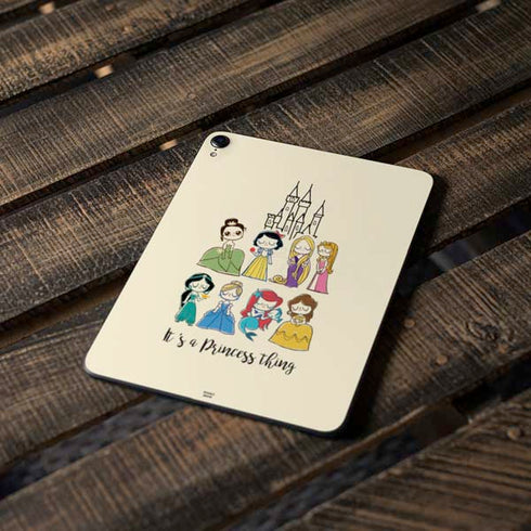 Disney Princess Its A Princess Thing Art Apple iPad Pro Skin