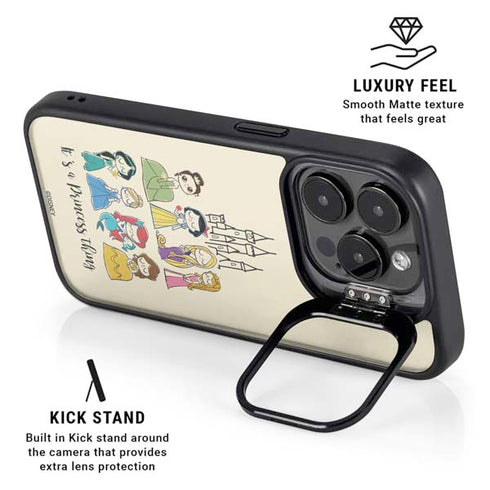 Disney Princess Its A Princess Thing Art iPhone 14 Pro Kickstand Case