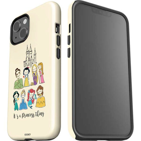 Disney Princess Its A Princess Thing Art iPhone 15 Impact Case