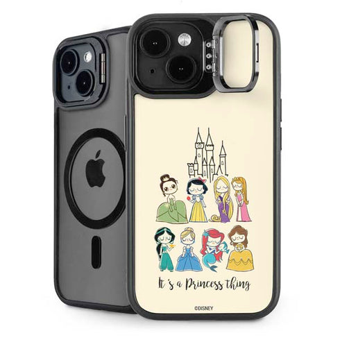 Disney Princess Its A Princess Thing Art iPhone 15 Plus Kickstand Case