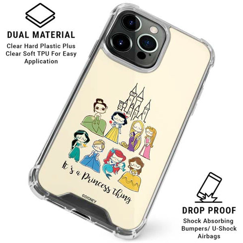 Disney Princess Its A Princess Thing Art iPhone 16 Pro Clear Case