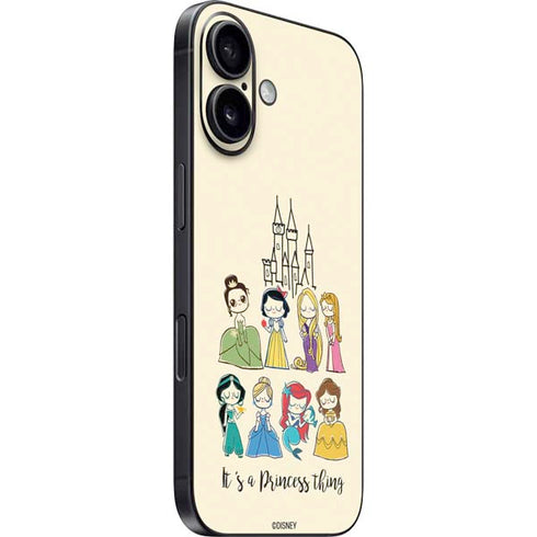 Disney Princess Its A Princess Thing Art iPhone 16 Skin