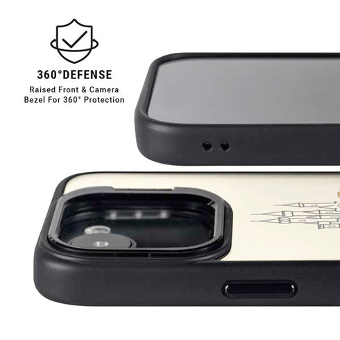 Disney Princess Its A Princess Thing Art iPhone 16e Kickstand Case