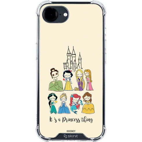Disney Princess Its A Princess Thing Art iPhone 16e Clear Case