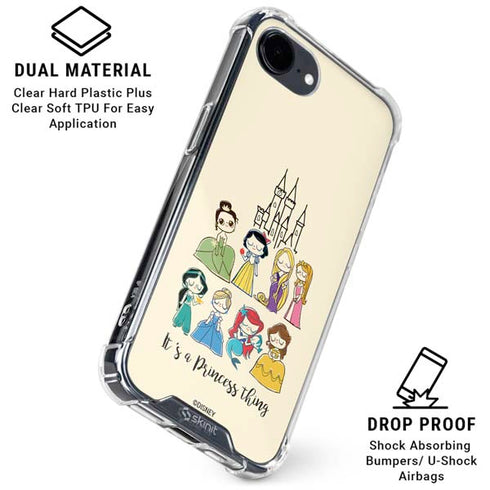 Disney Princess Its A Princess Thing Art iPhone 16e Clear Case