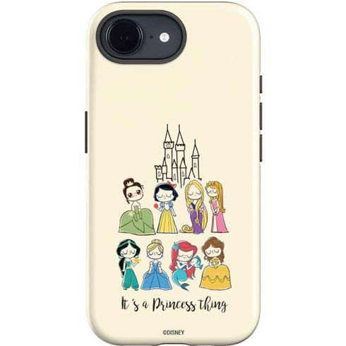 Disney Princess Its A Princess Thing Art iPhone 16e Impact Case