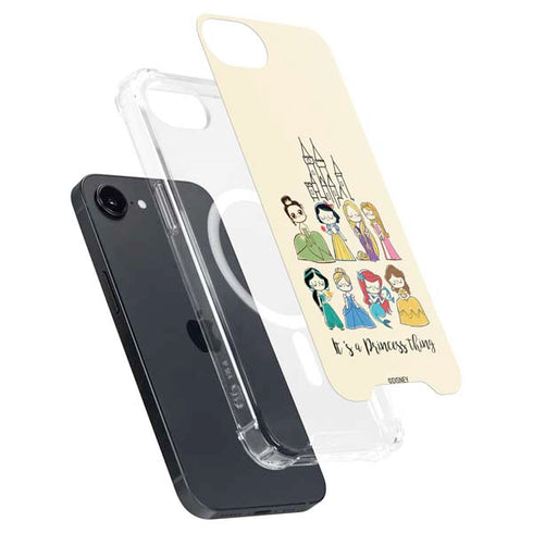Disney Princess Its A Princess Thing Art iPhone 16e MagSafe Case