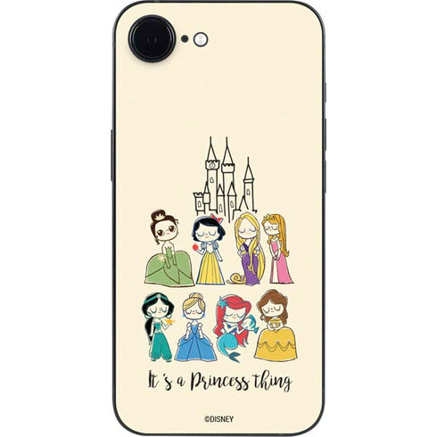Disney Princess Its A Princess Thing Art iPhone 16e Skin