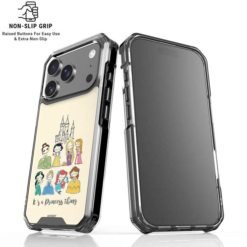 Disney Princess Its A Princess Thing Art iPhone 18 Pro Clear Case