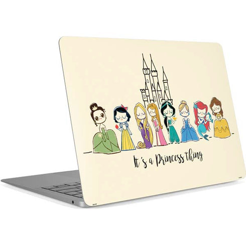 Disney Princess Its A Princess Thing Art Apple MacBook Air Skin