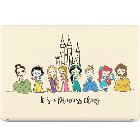 Disney Princess Its A Princess Thing Art MacBook Skins