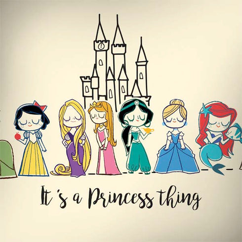 Disney Princess Its A Princess Thing Art MacBook Skins