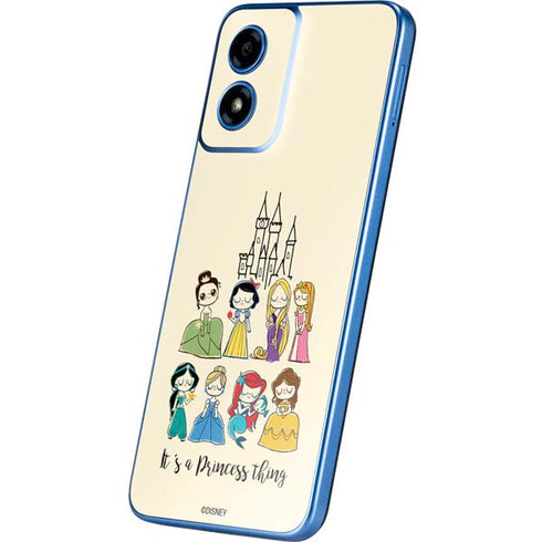 Disney Princess Its A Princess Thing Art Moto G Play 4G (2024) Skin