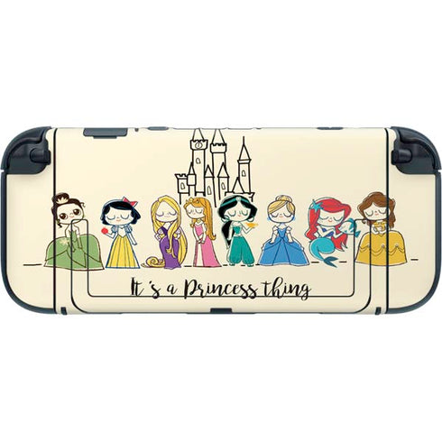 Disney Princess Its A Princess Thing Art Nintendo Switch 2 (2025) with Joy-Con Skin