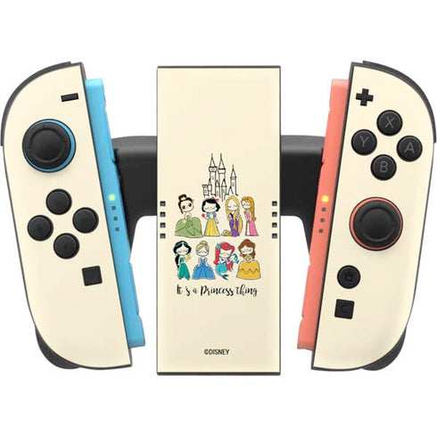 Disney Princess Its A Princess Thing Art Nintendo Switch 2 (2025) Joy-Con Controller Skin