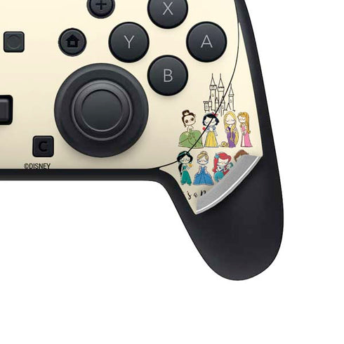Disney Princess Its A Princess Thing Art Nintendo Switch 2 (2025) Pro Controller Skin