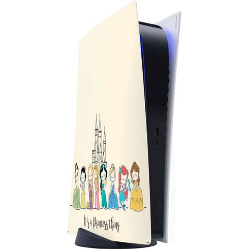 Disney Princess Its A Princess Thing Art PlayStation PS5 Skins