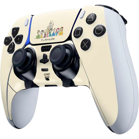 Disney Princess Its A Princess Thing Art PS5 DualSense Edge Pro Controller Skin