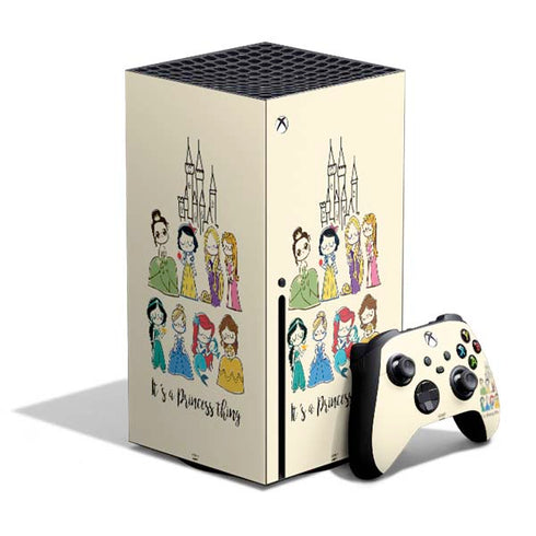Disney Princess Its A Princess Thing Art Xbox Series X Bundle Skin