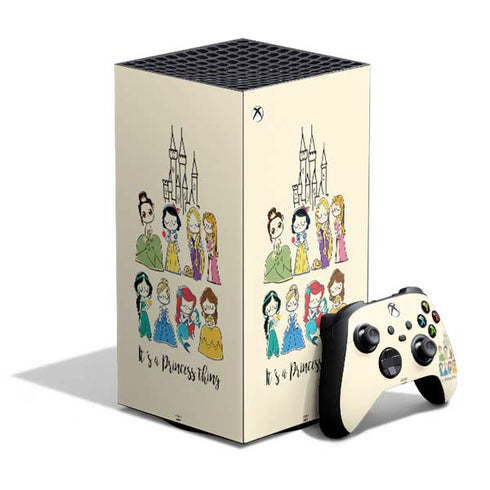 Disney Princess Its A Princess Thing Art XBox Series X Digital Edition Bundle Skin