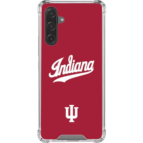 Indiana University IU Hoosiers Galaxy A17 Clear Case