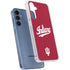 Indiana University IU Hoosiers Galaxy A35 5G Clear Case