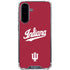 Indiana University IU Hoosiers Galaxy A36 5G Clear Case