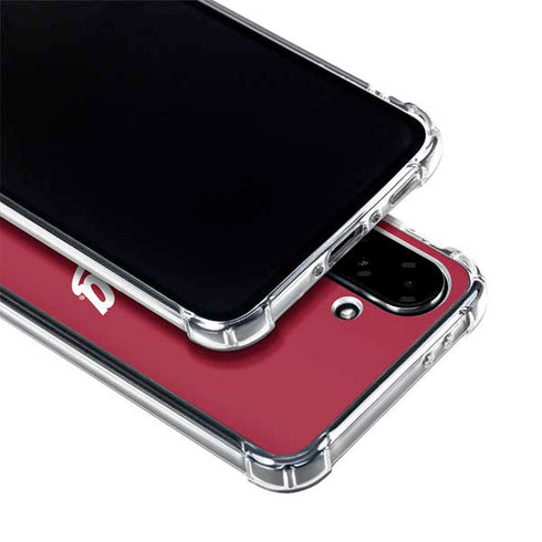 Indiana University IU Hoosiers Galaxy A36 5G Clear Case