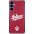 Indiana University IU Hoosiers Galaxy A55 5G Clear Case