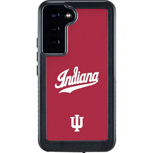 Indiana University IU Hoosiers Galaxy S24 Plus Waterproof Case