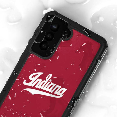 Indiana University IU Hoosiers Galaxy S24 Plus Waterproof Case