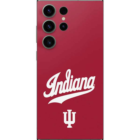 Indiana University IU Hoosiers Galaxy S25 Ultra Skin