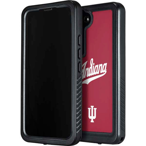 Indiana University IU Hoosiers Galaxy S24 Waterproof Case