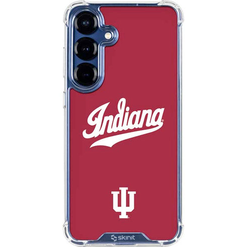 Indiana University IU Hoosiers Galaxy S25 FE Clear Case